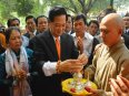 Thủ tướng Việt Nam Nguyễn Tấn Dũng chiêm bái Bồ Đề đạo tràng